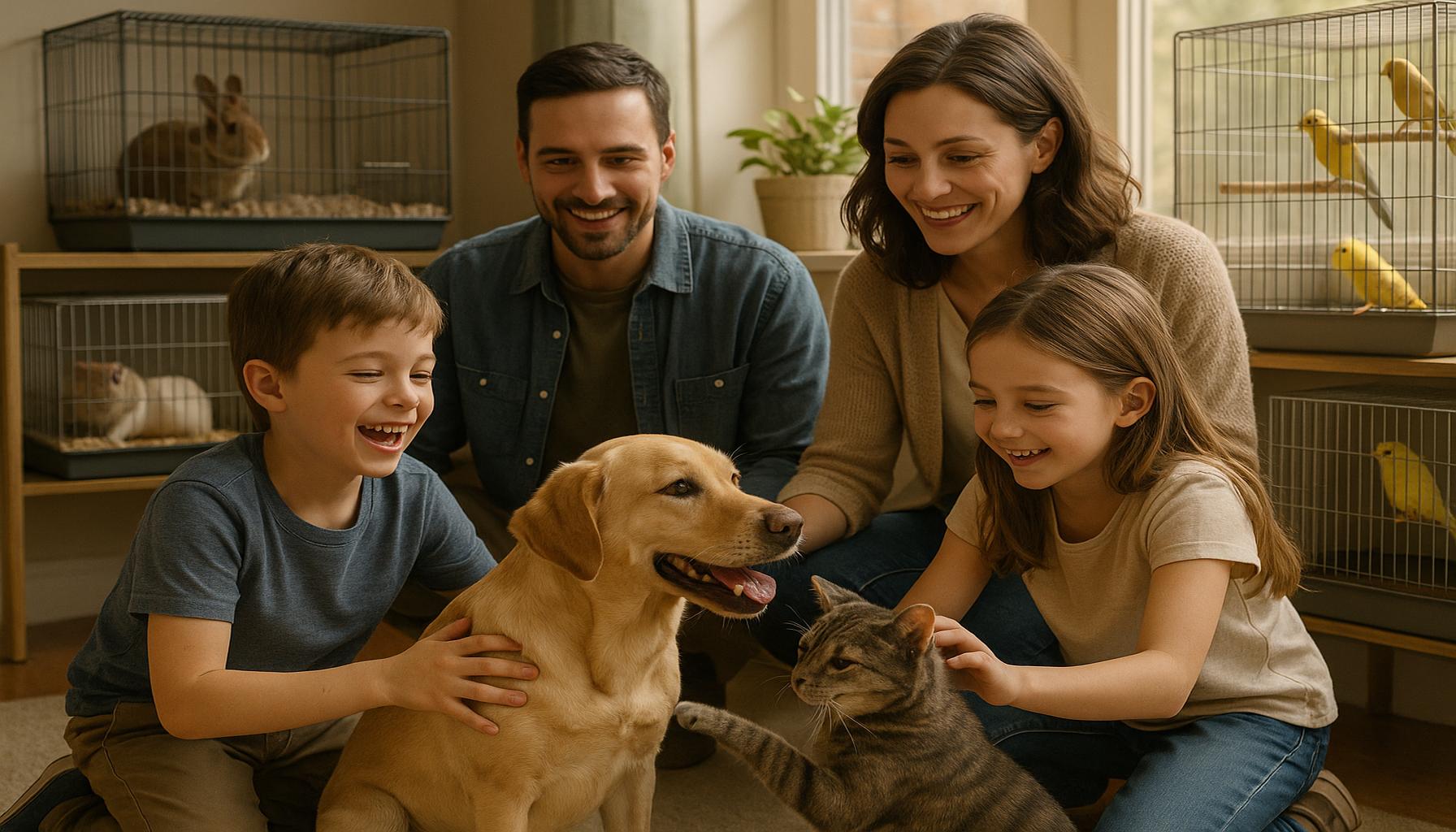 How to Choose the Ideal Pet for Your Family: Tips for Adoption