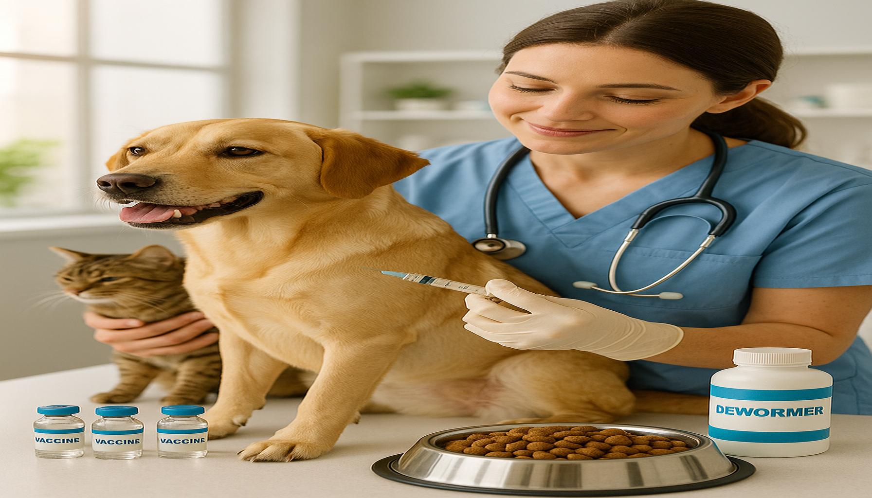 Preventive Care: Vaccination and Deworming in Pets