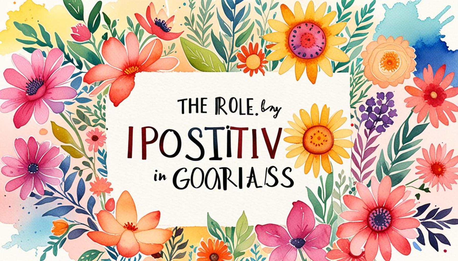 The Role of Positive Affirmations in Creating Adaptive Goals in Times of Uncertainty